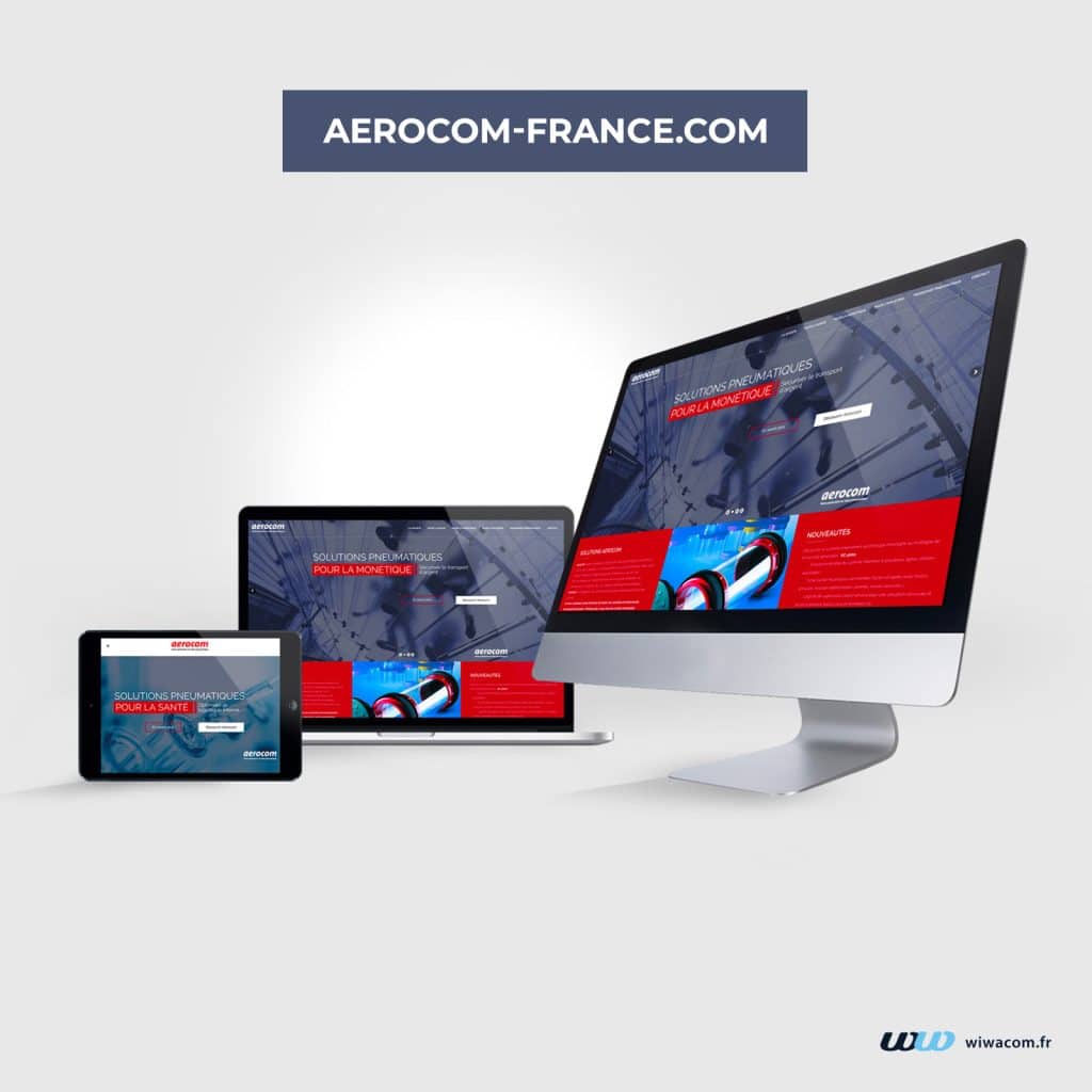 Aerocom - Site internet