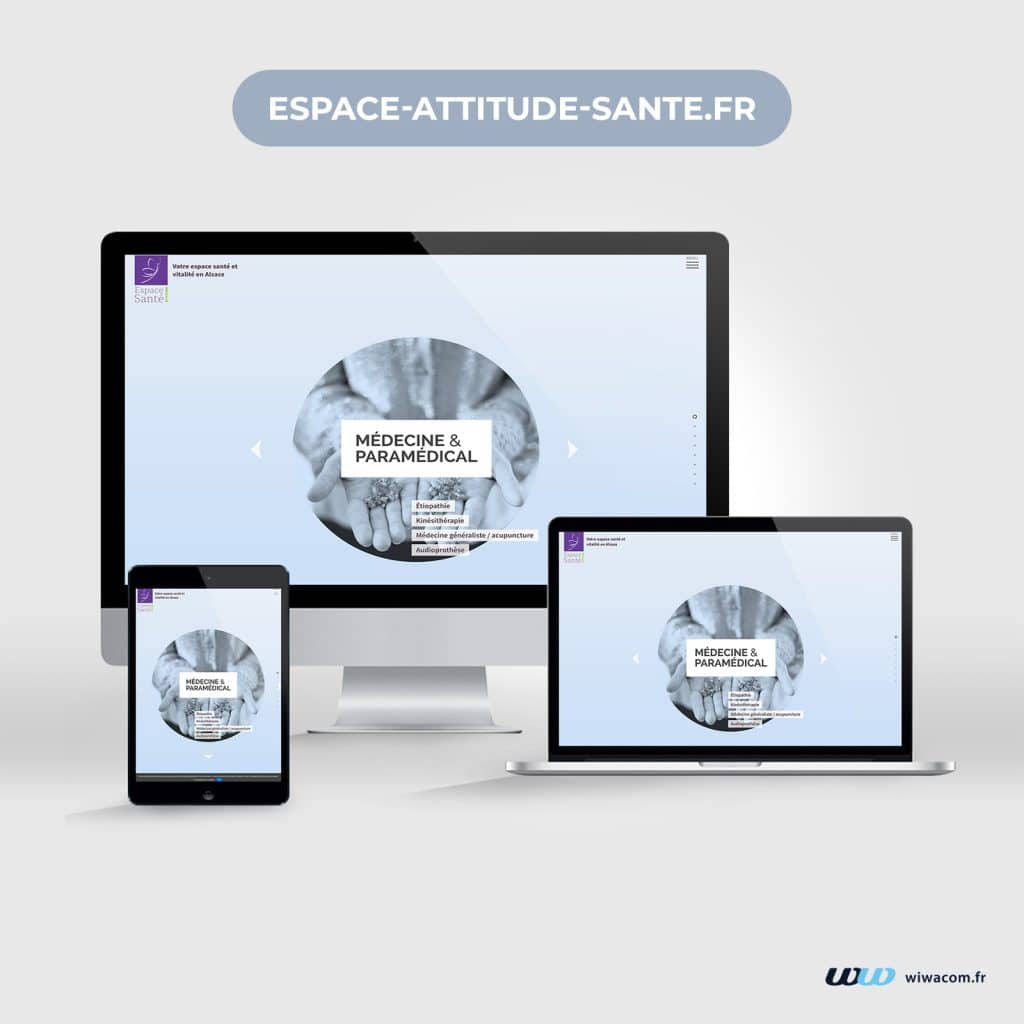 Espace Attitude Santé - Site internet