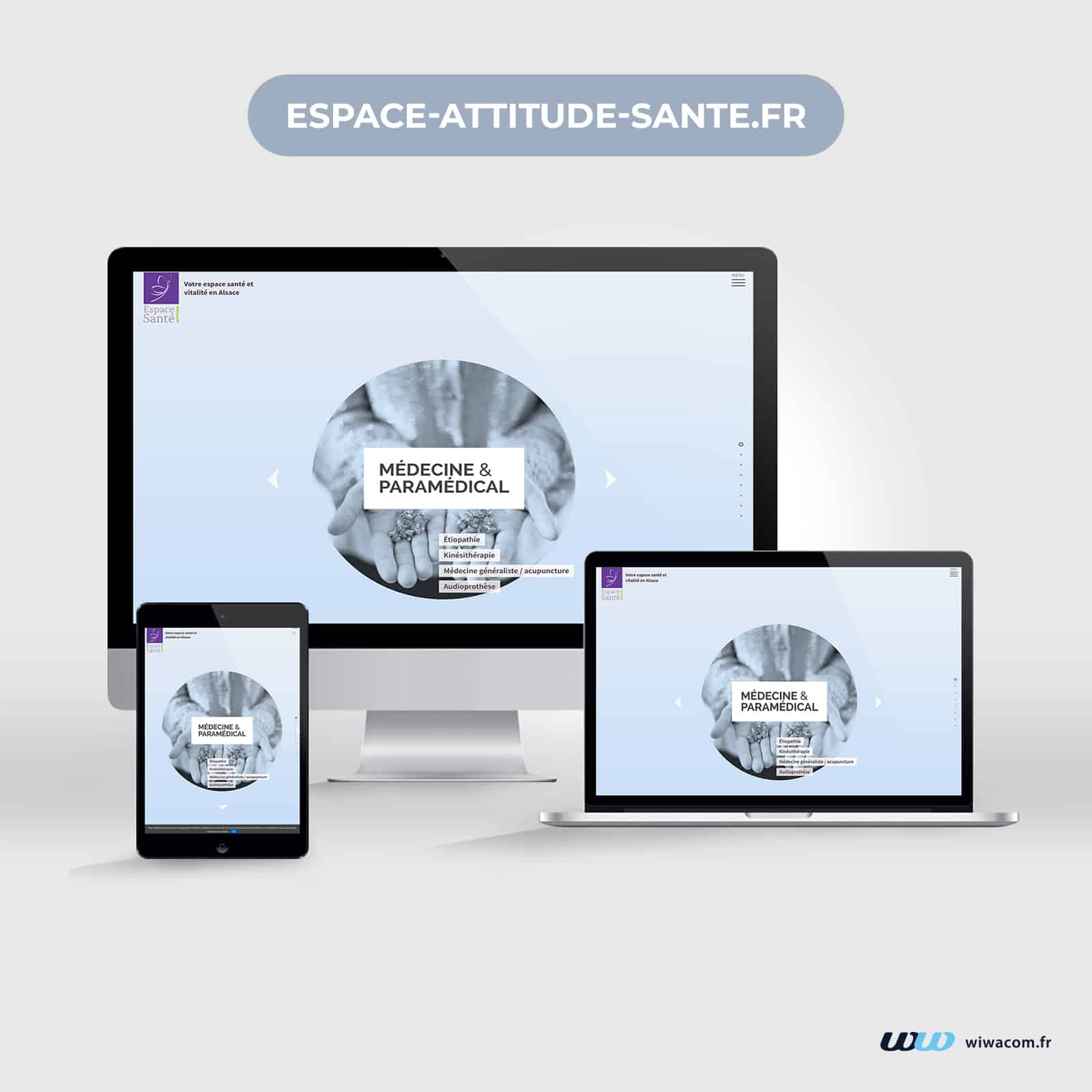 Espace Attitude Santé - Site internet
