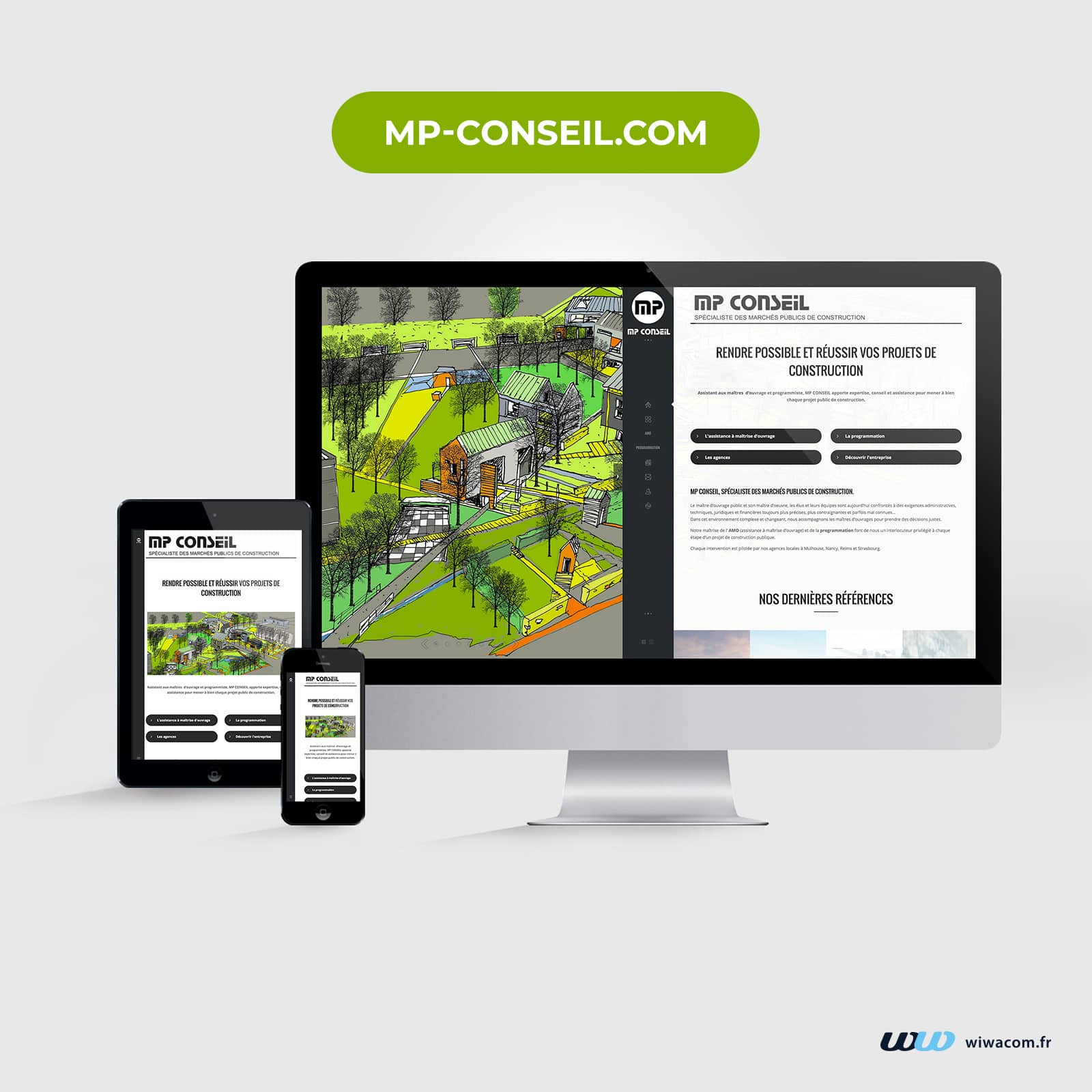MP Conseil - Site internet