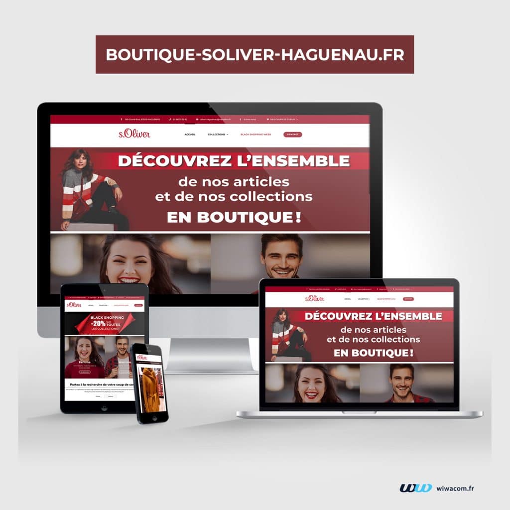 Boutique S Oliver - Site internet