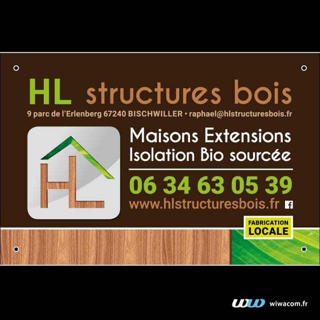 HL Structures Bois - Bache