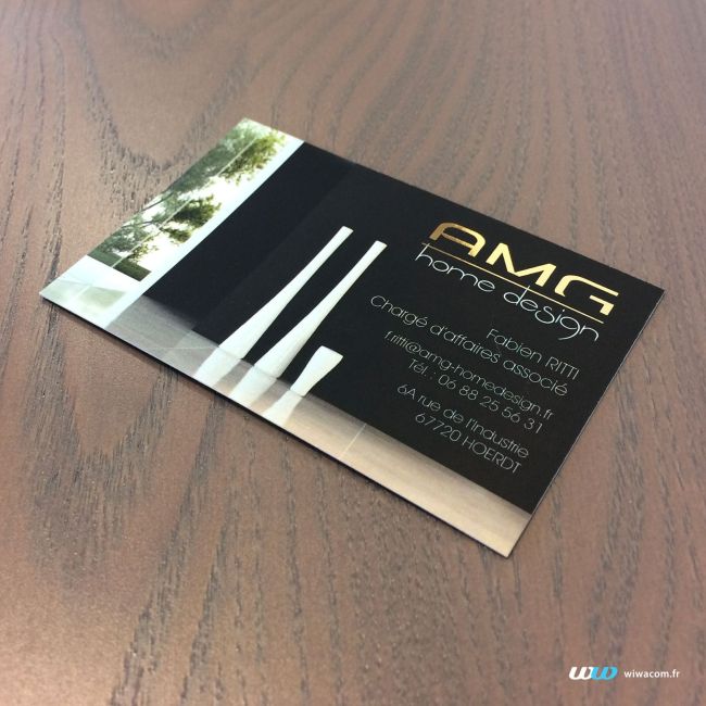 AMG Home Design - Carte de visite