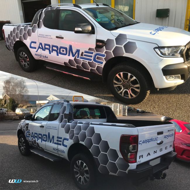 Carromec - Marquage véhicule