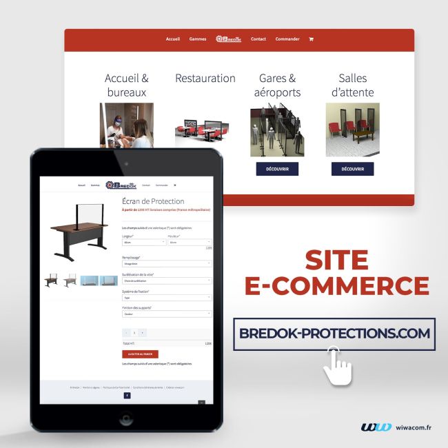 Bredok Protection - Site internet