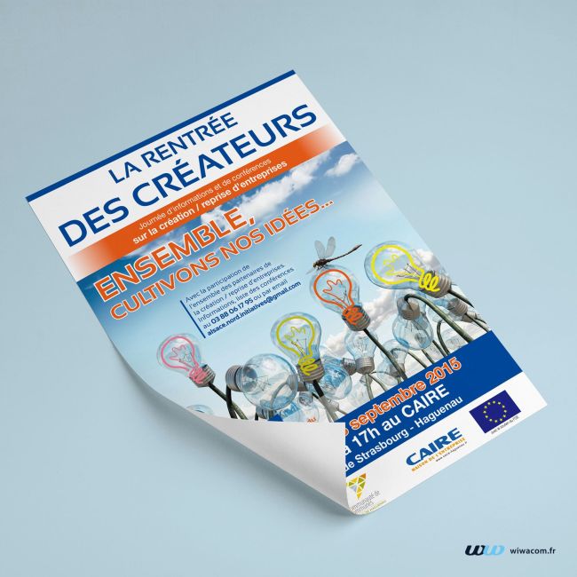 Rentrée des Créateurs - Affiche