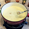 Recette Novembre - Fondue fromage