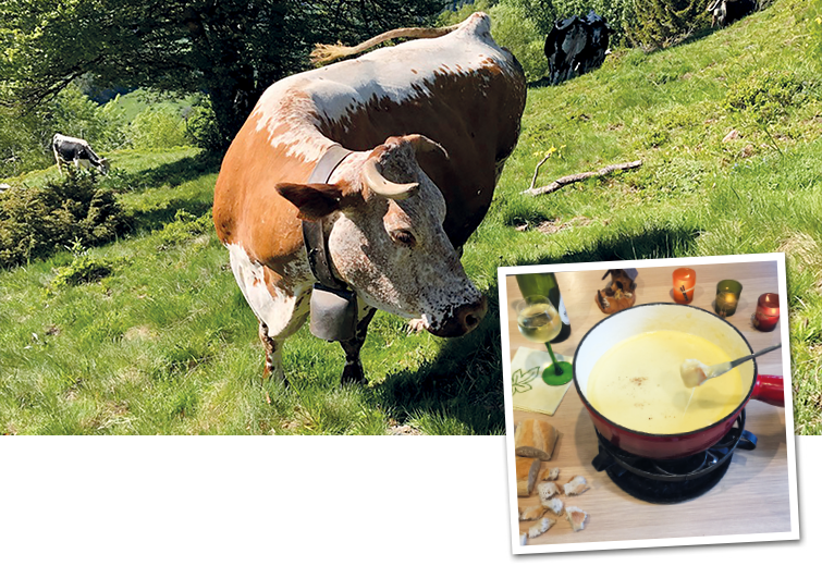 Recette Novembre - Fondue au fromage