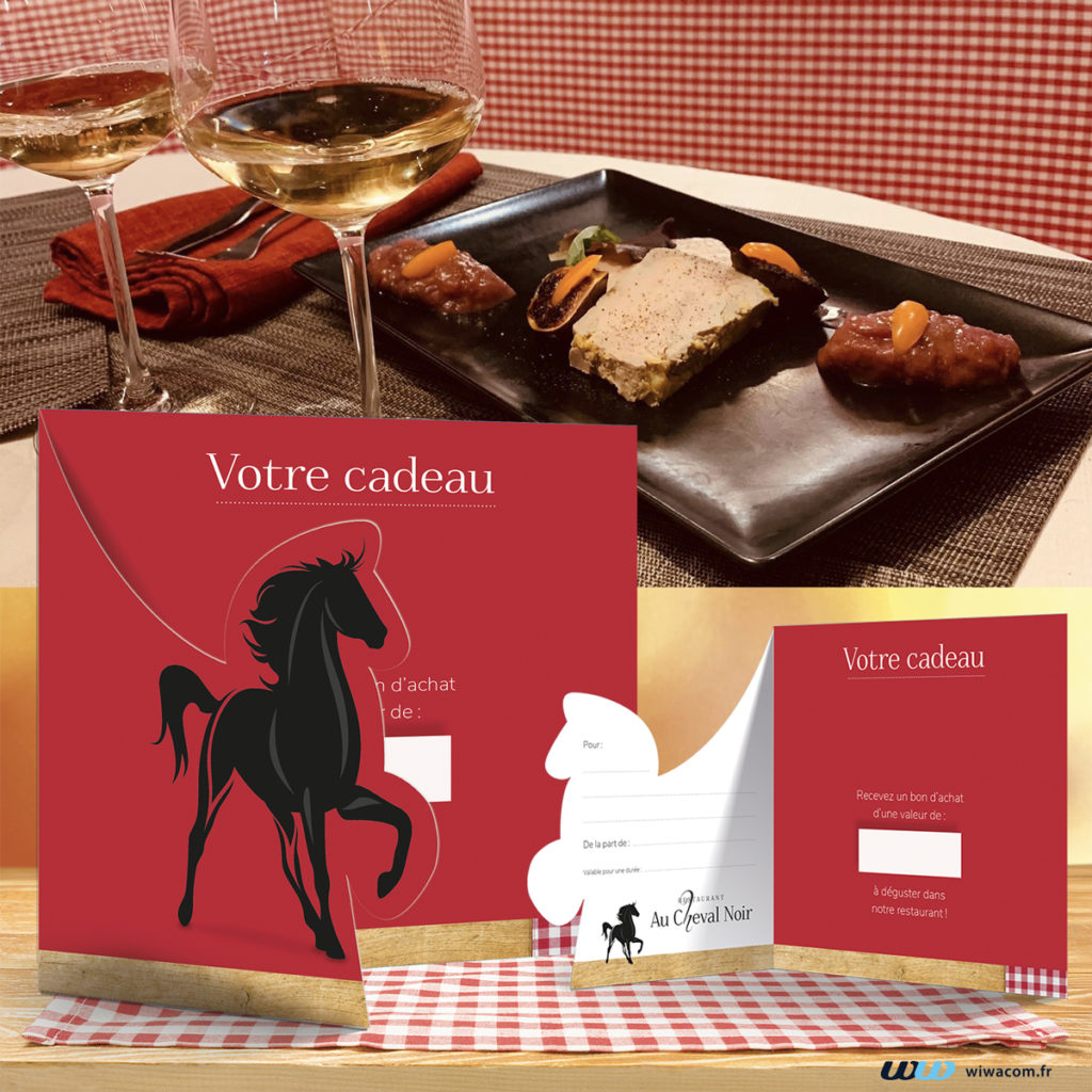 Wiwacom - Restaurant au Cheval Noir - Carte Cadeau