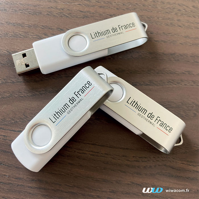 Fabrication Clé USB Lithium de France Bischwiller