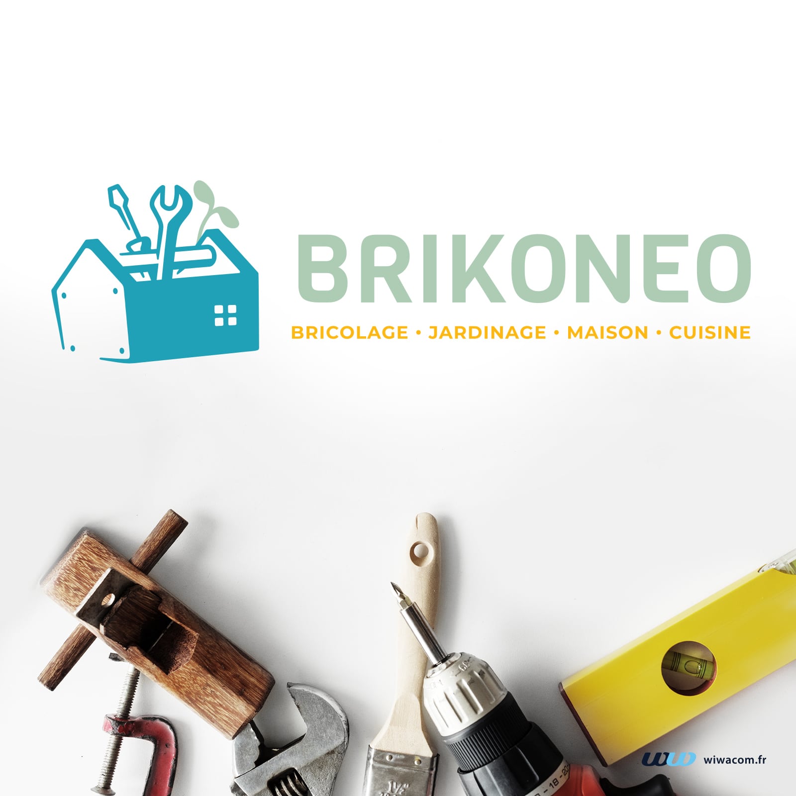 Création logo Brikoneo