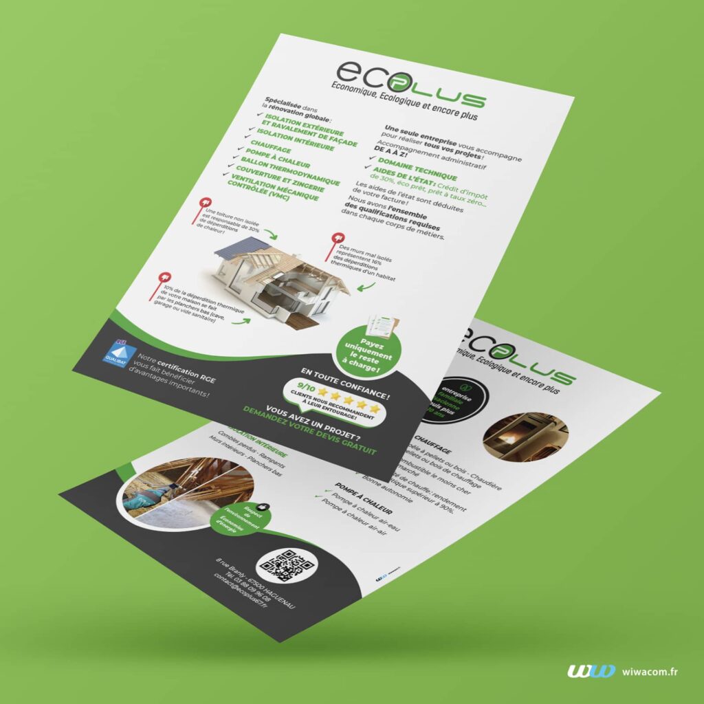 Création Flyer pour EcoPlus