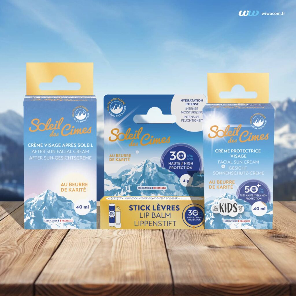 Packagings pour Soleil des Cimes