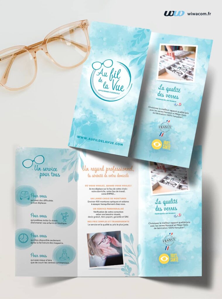 Dépliant Au fil de la Vue