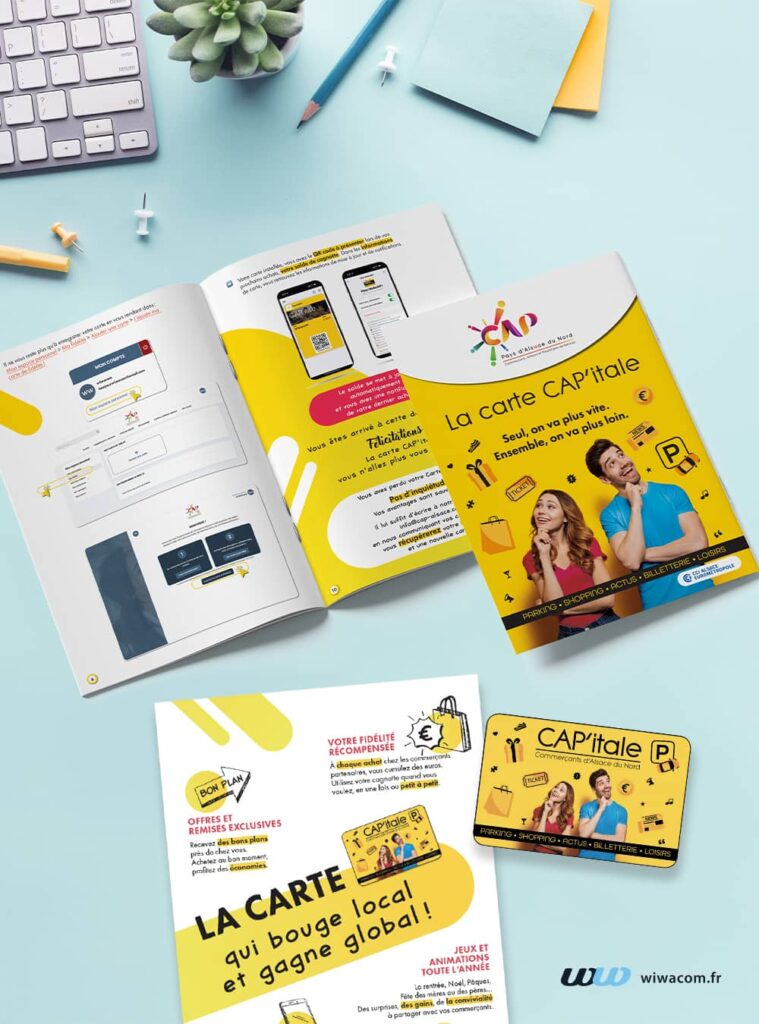 Flyers et brochures pour CAP Alsace