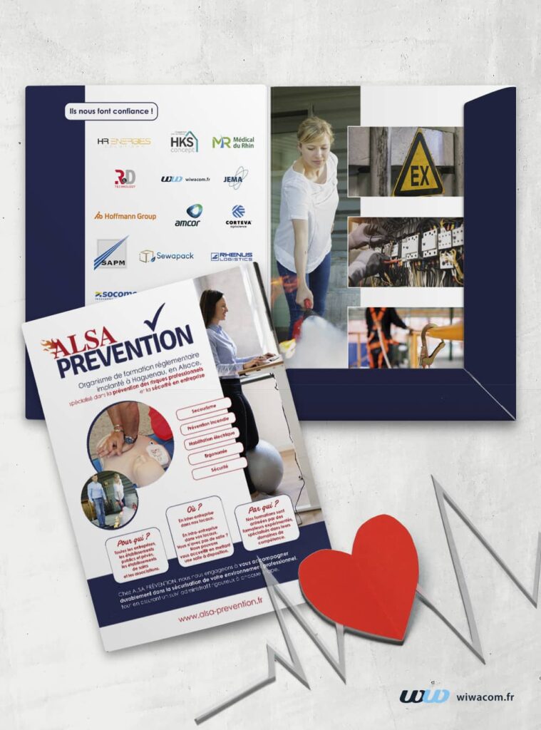 D&eacute;pliant pour Alsa Pr&eacute;vention