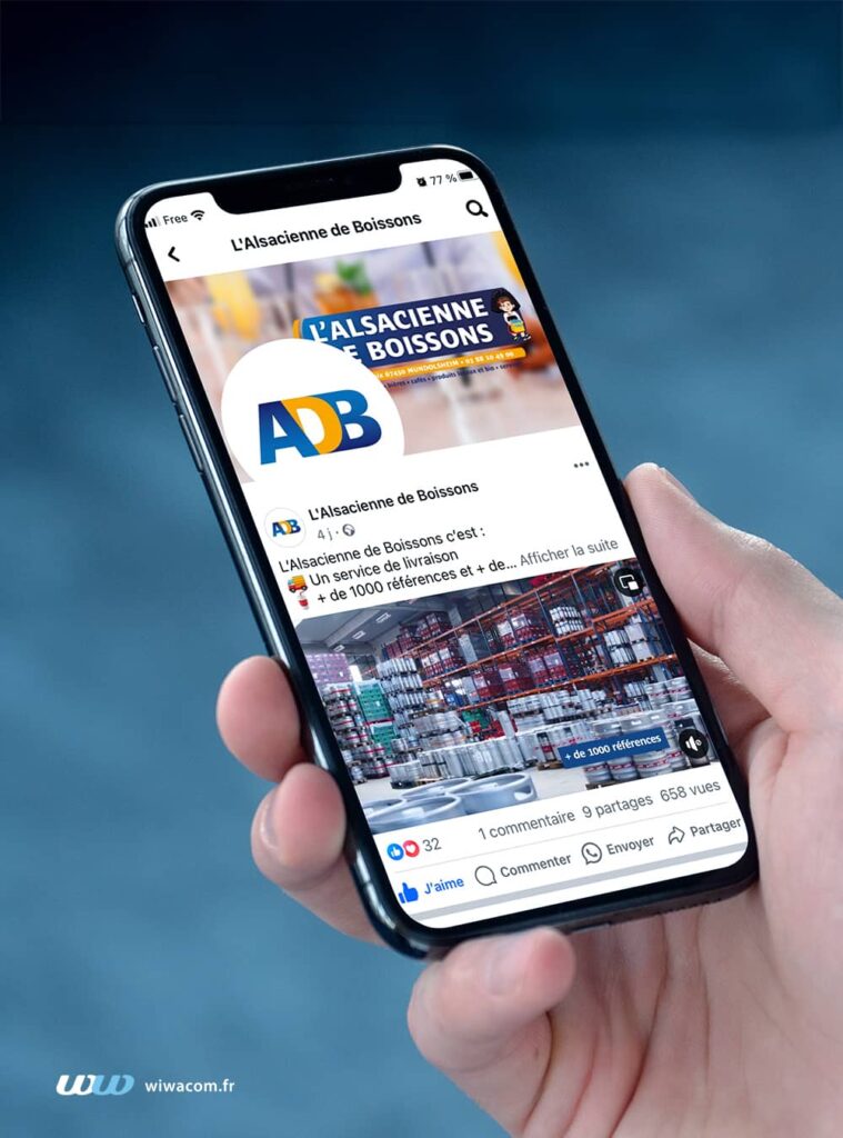 Community Management pour L'Alsacienne de Boissons
