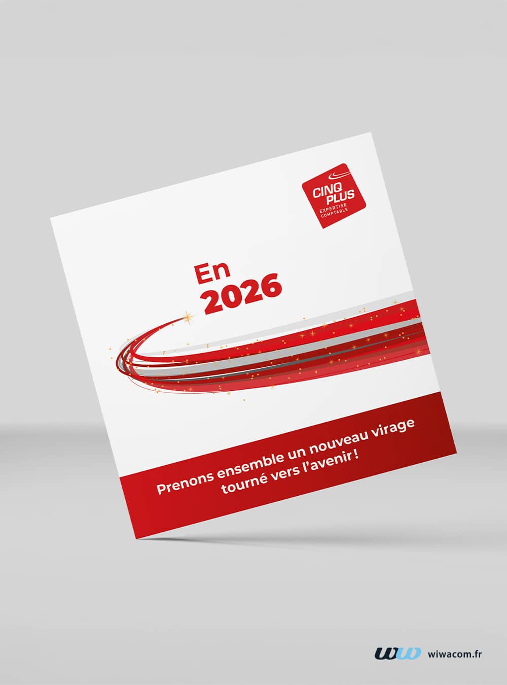 Carte de voeux 2026 pour CinqPlus