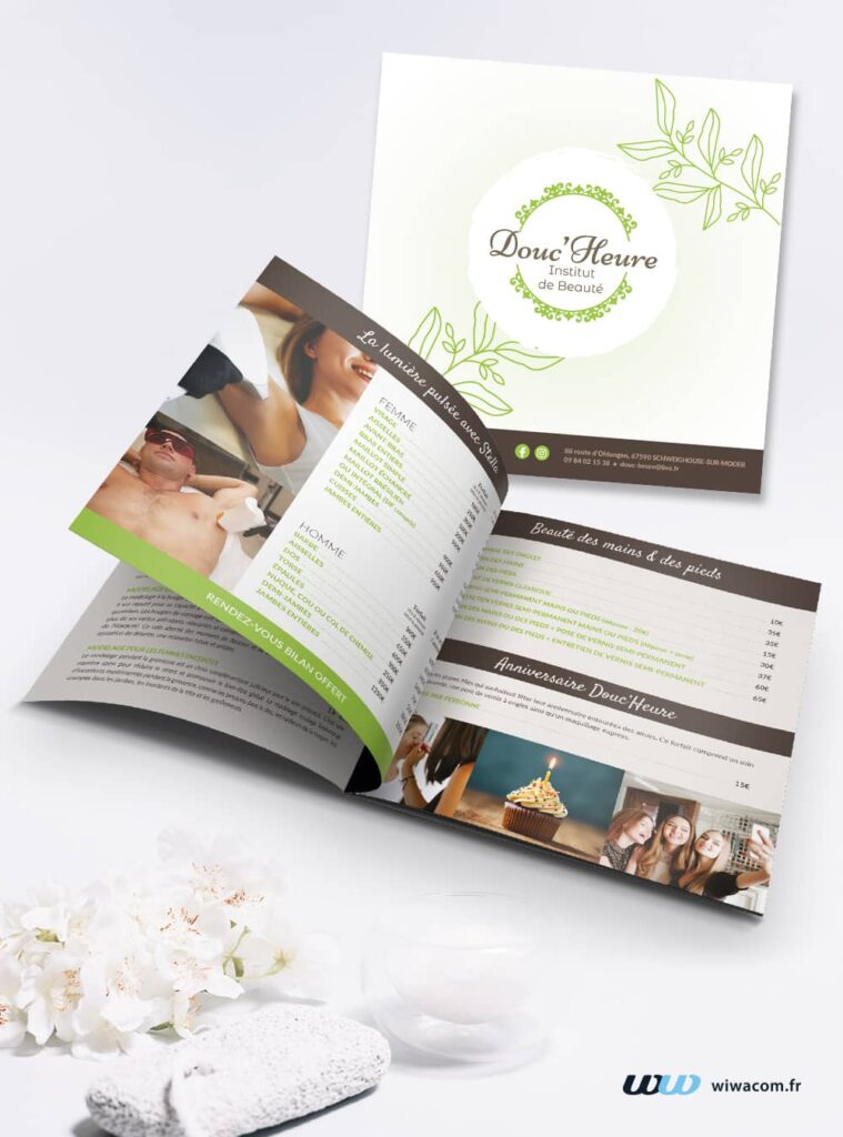 Institut Douc'Heure : Brochure