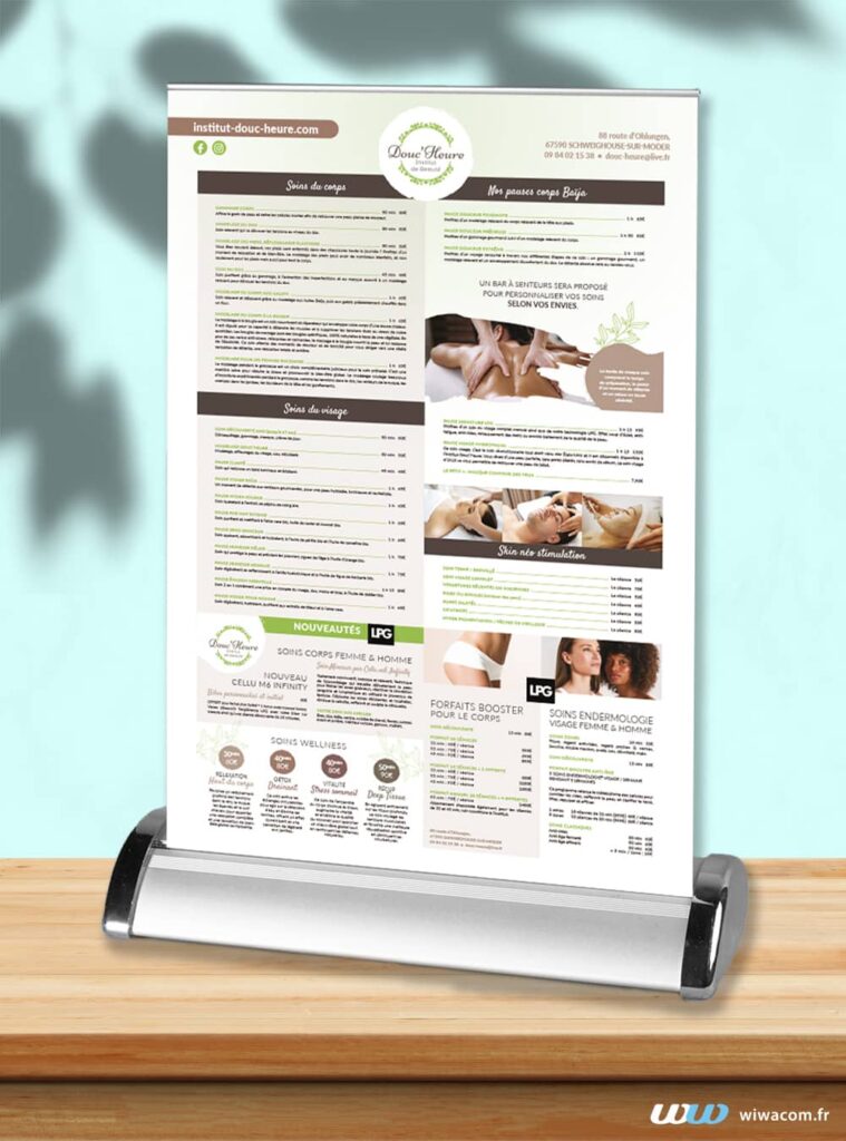 Mini Roll Up pour Douc'Heure