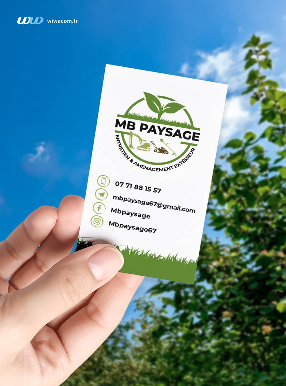 Carte de visite MB Paysage