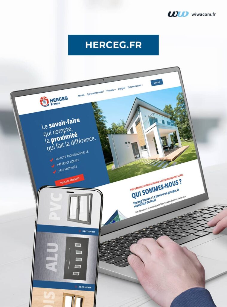 Refonte site internet herceg.fr