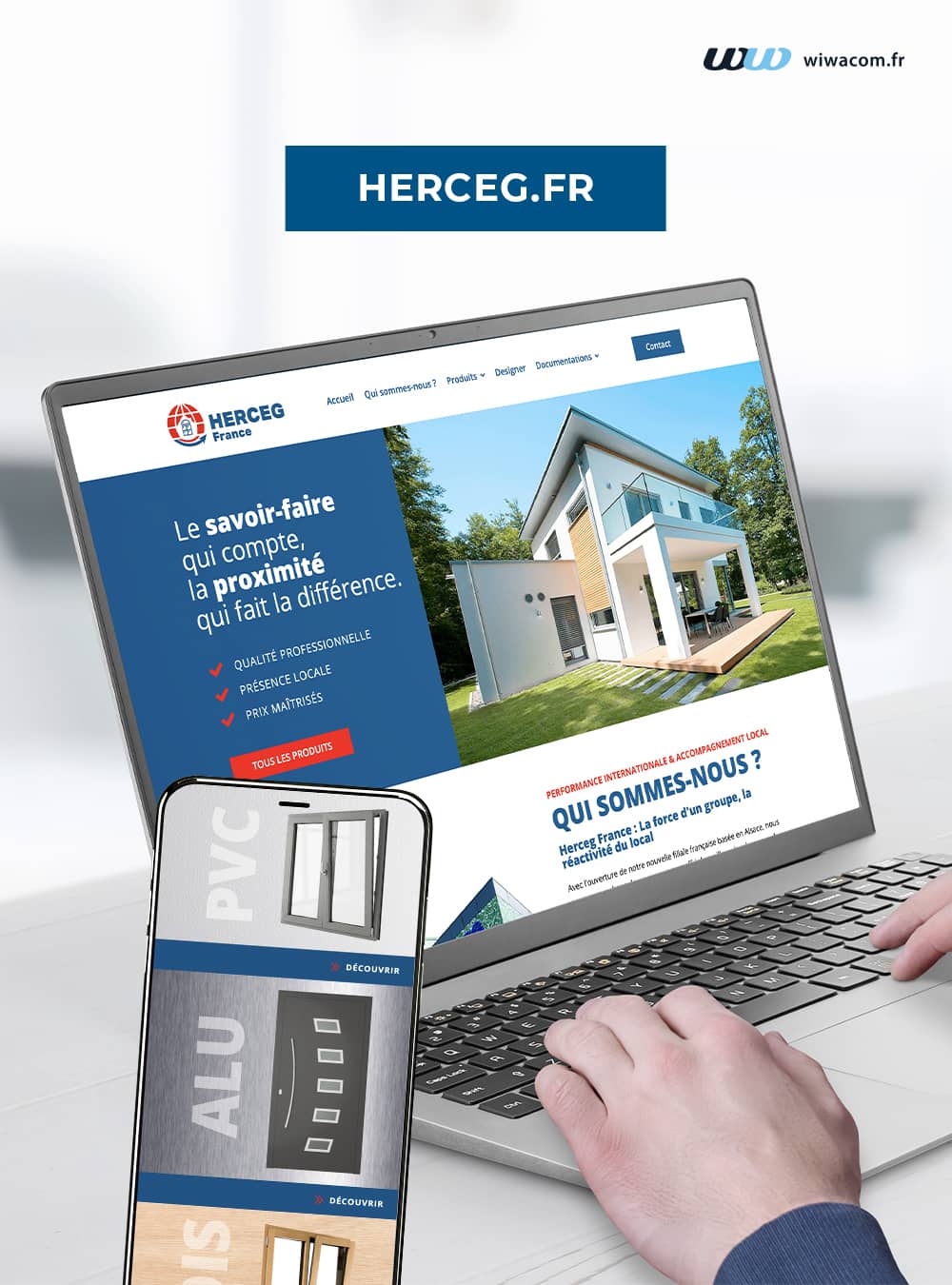 Refonte site internet herceg.fr