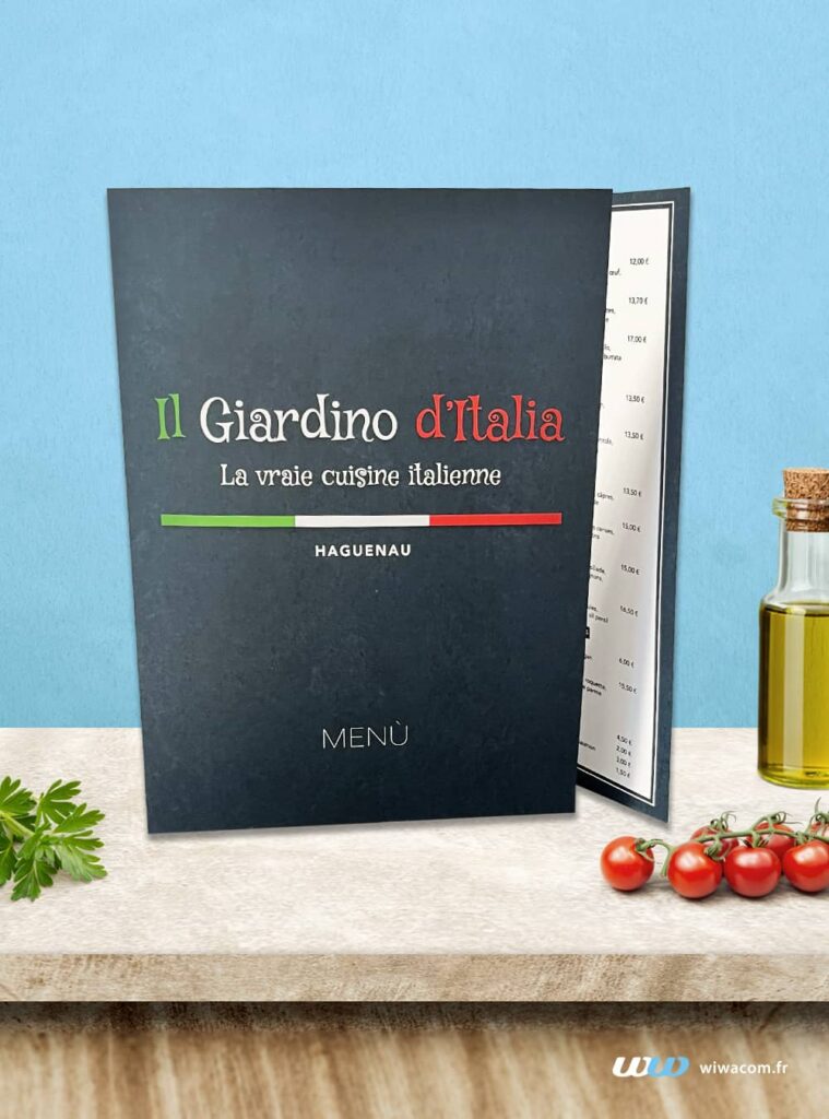Menu Il Giardino d'Italia