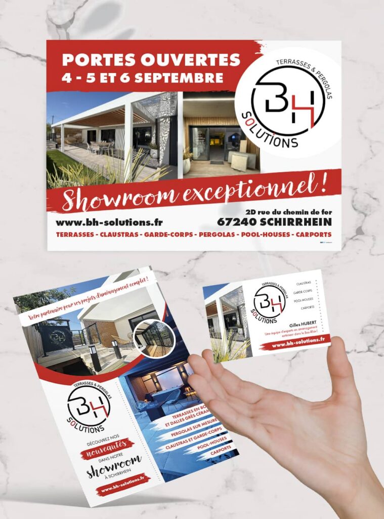 Supports de communication pour BH Solutions