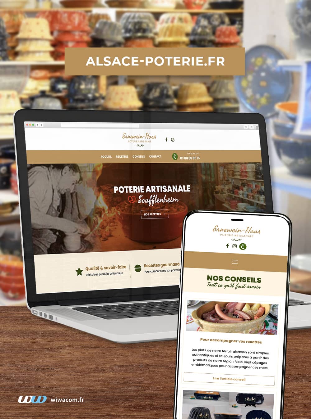 Création site internet alsace-poterie.fr